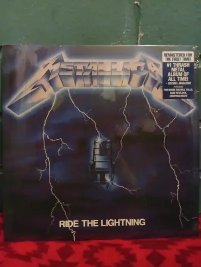 Vinilo Metallica Ride The Lightning Remasterizado - miniatura 1