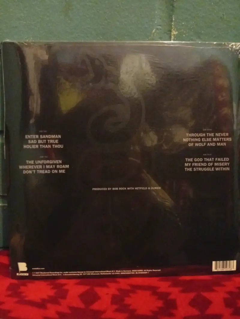Vinilo Metallica The Black Album Remastered - 2