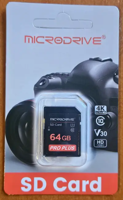 Tarjeta Microdrive SD 64GB Pro Plus - miniatura 1