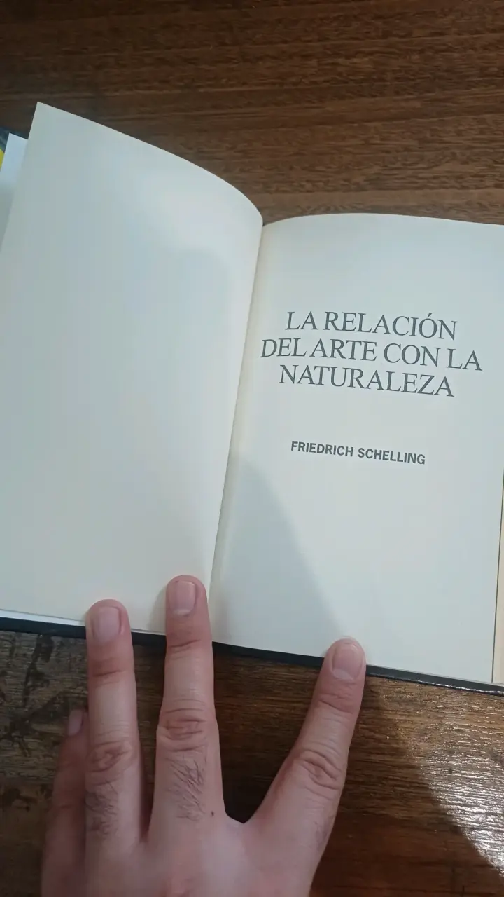 Libro Relación del arte con la naturalez - 3