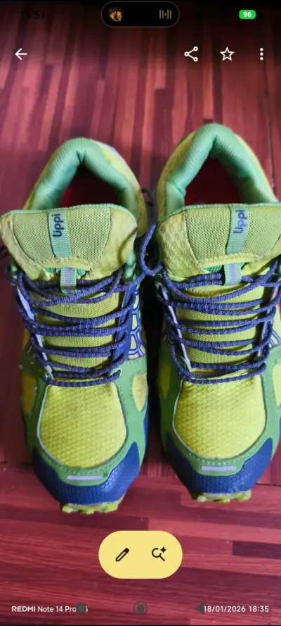 Zapatillas deportivas verdes Uppii para hombre - miniatura 1