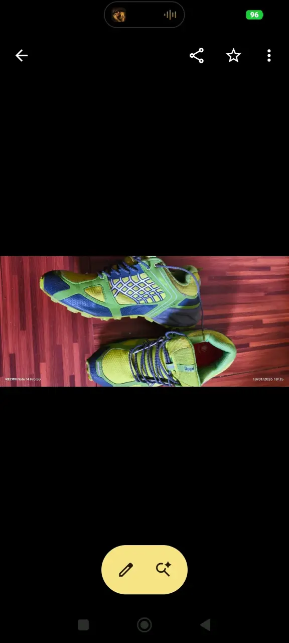 Zapatillas deportivas verdes Uppii para hombre - 2