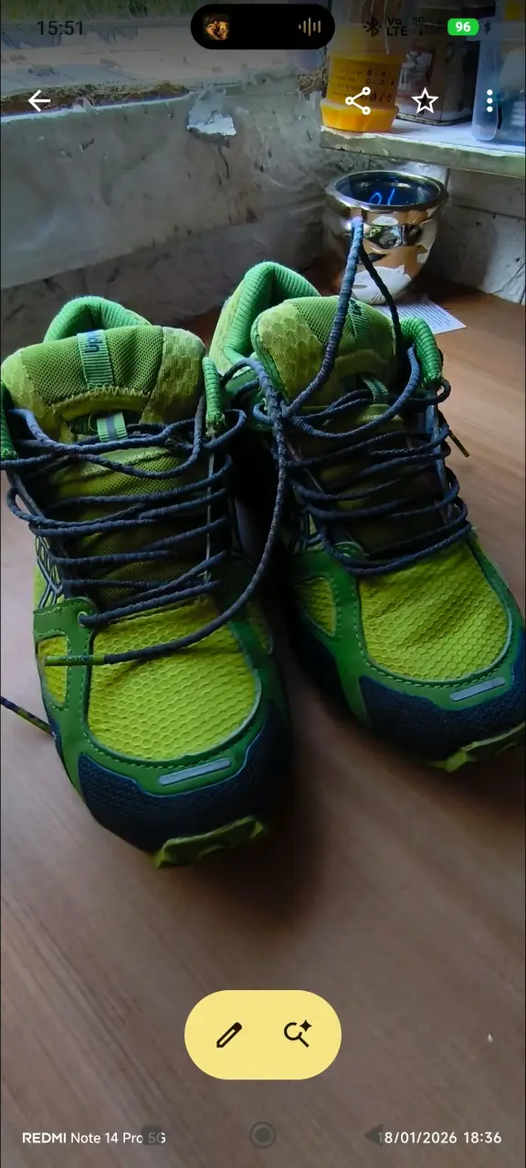 Zapatillas deportivas verdes Uppii para hombre - 3
