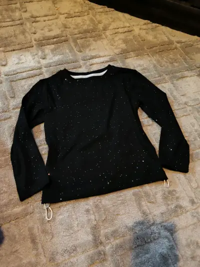 Poleras de manga larga con brillo para niña - miniatura 4