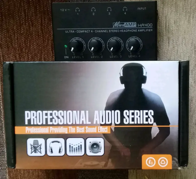 Amplificador de Auriculares MicroAMP HA400 - 4