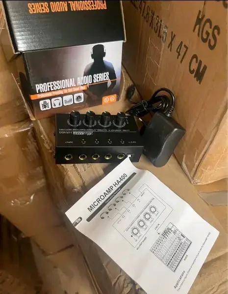 Amplificador de Auriculares MicroAMP HA400 - 5
