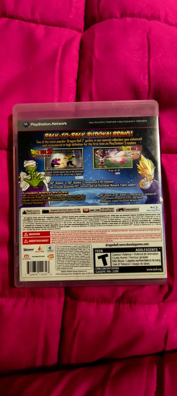 Juego PS3 Dragon Ball Z Budokai HD Collection - 2