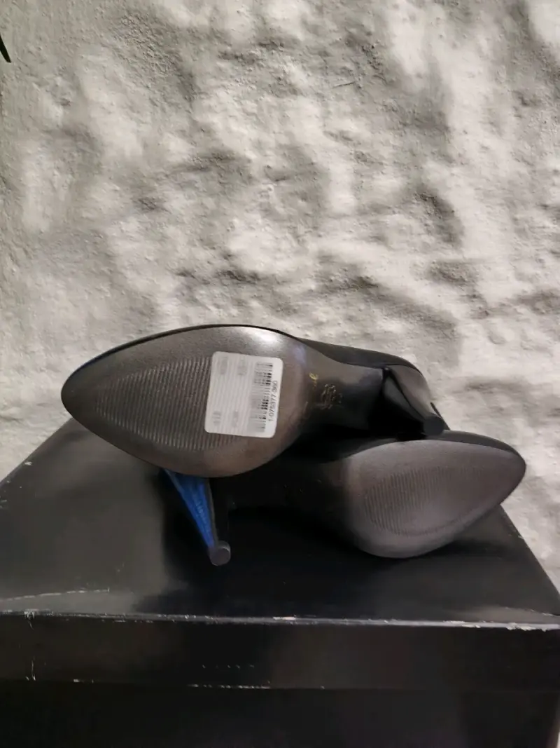 Botines de cuero negro  y hebilla Gacel - 5