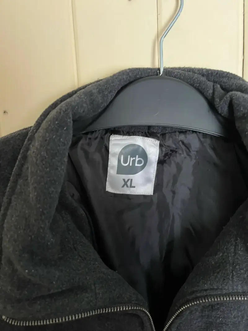 Chaqueta de lana gris Urb XL - 2