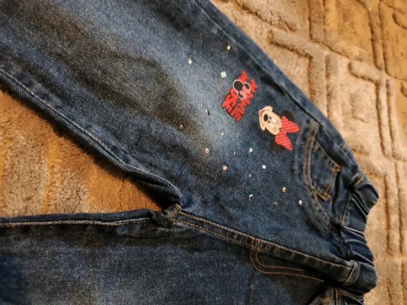 Pantalones de mezclilla para niños Minnie Mouse - 2
