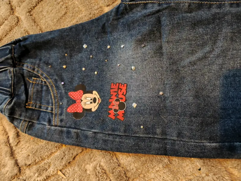 Pantalones de mezclilla para niños Minnie Mouse - 3