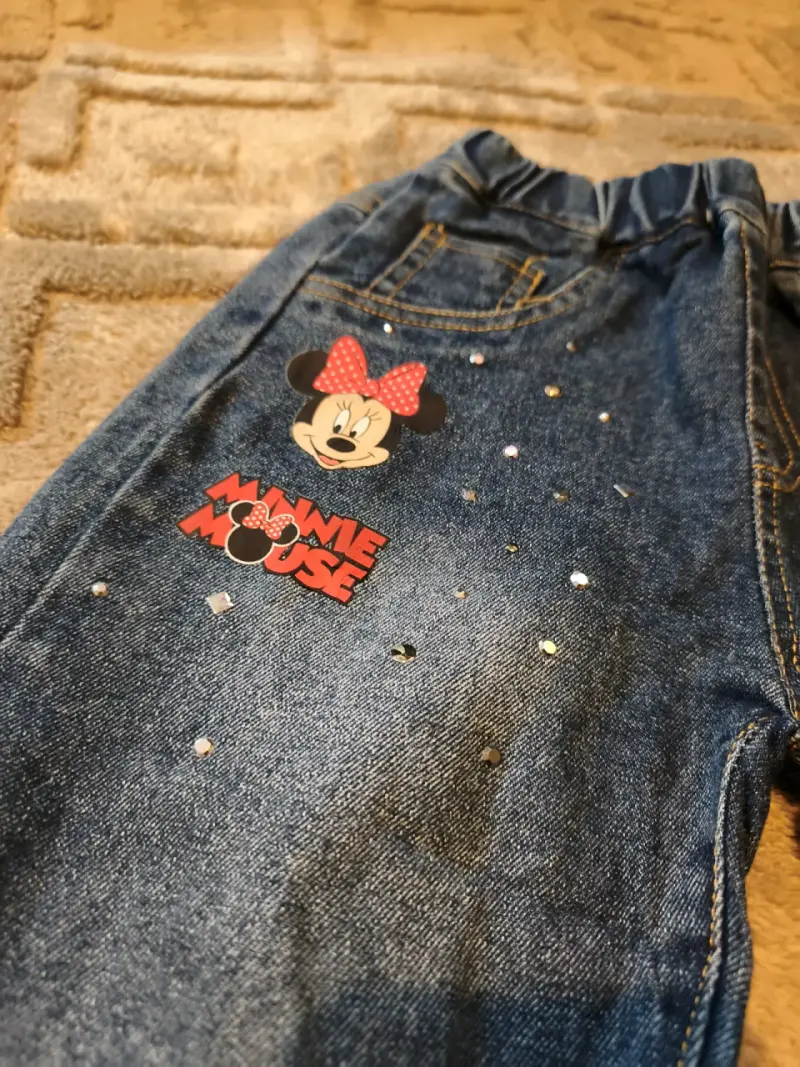 Pantalones de mezclilla para niños Minnie Mouse - 4