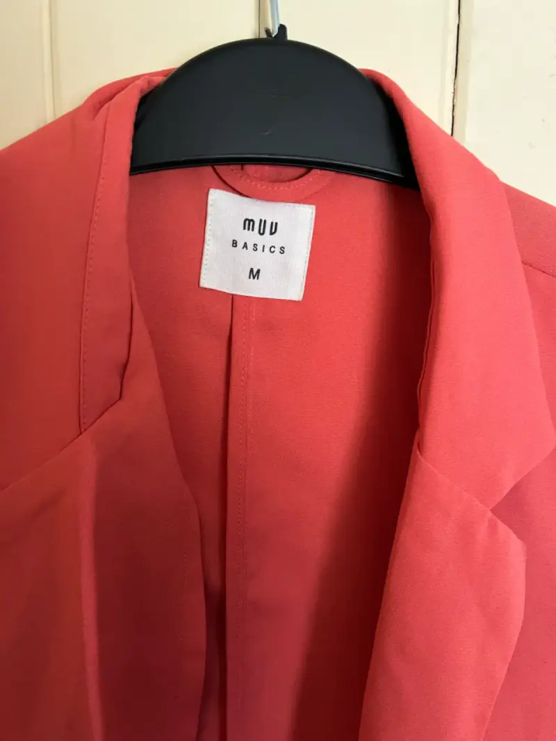 Blazer coral mujer MUV Basics talla M - 1