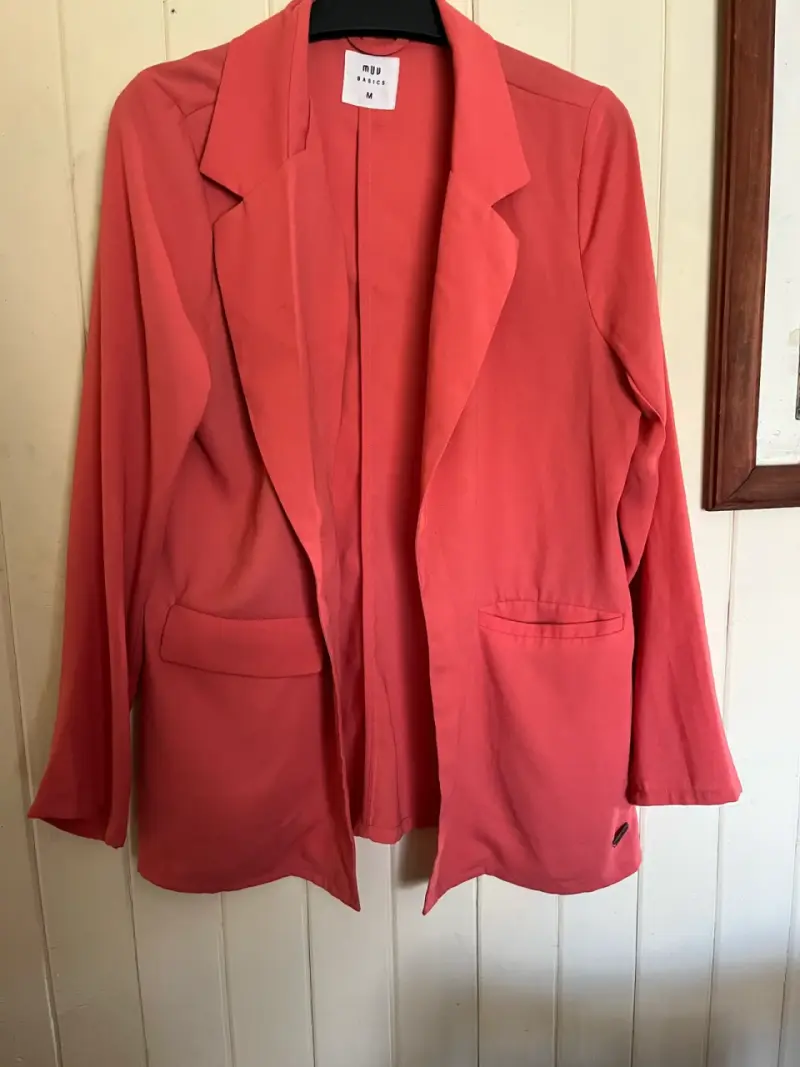 Blazer coral mujer MUV Basics talla M - 2