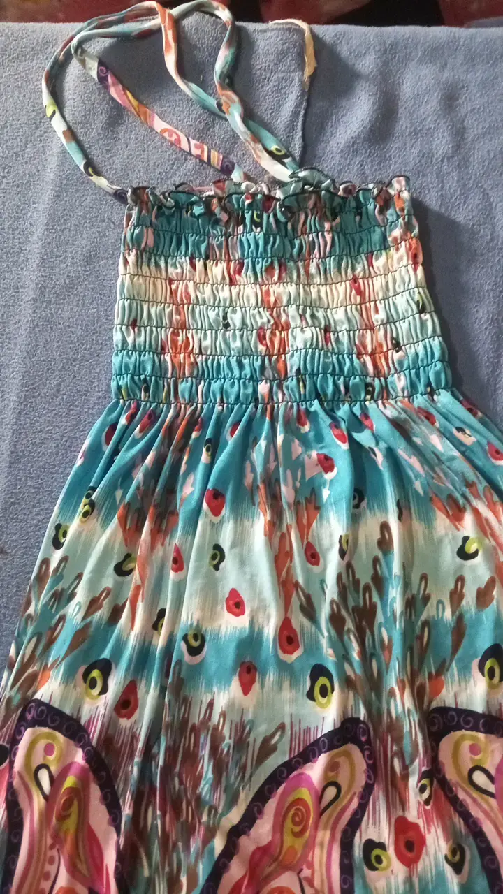 Vestido veraniego con estampado de mariposas - 3