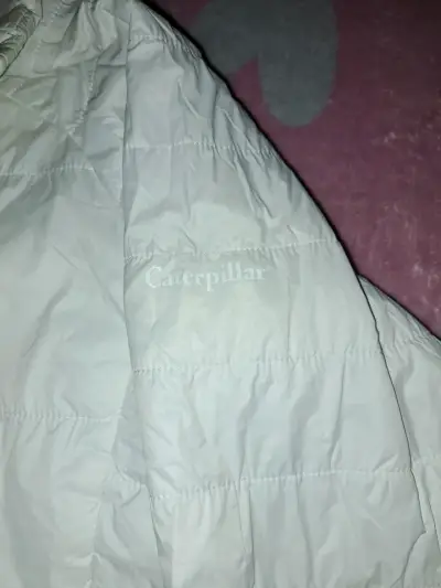 Chaqueta acolchada blanca Caterpillar para mujer - miniatura 2