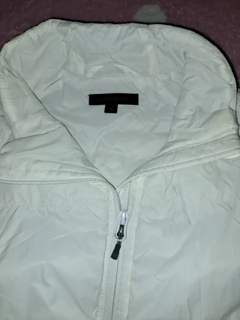Chaqueta acolchada blanca Caterpillar para mujer - 3