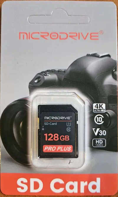 Tarjeta SD Microdrive 128GB Pro Plus - miniatura 1