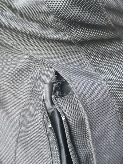 Chaqueta de moto negra con protecciones Duhan Xl - miniatura 6