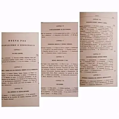 Libro 'Nueva Paz: Imperialismo o Democracia' de Antonio Huneeus Gana - miniatura 2