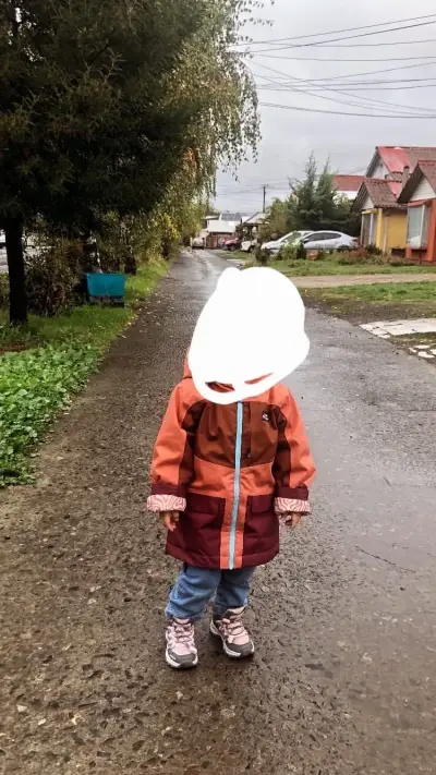 Chaqueta impermeable para niños Haka Honu - miniatura 2