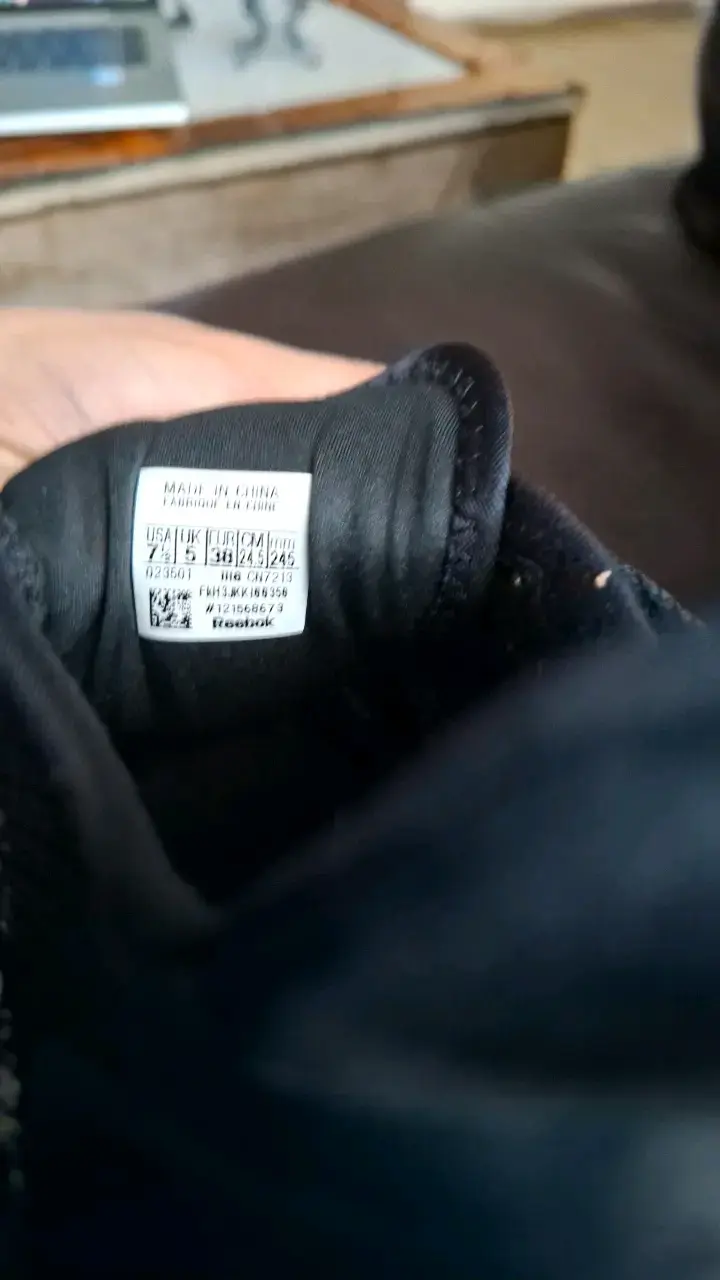 Zapatillas deportivas negras Reebok para hombre - 4
