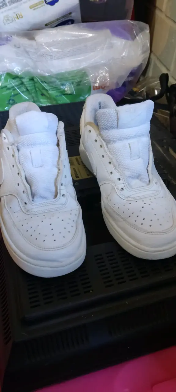 Zapatillas Nike Air Force 1 blancas talla 36.5 . - 3