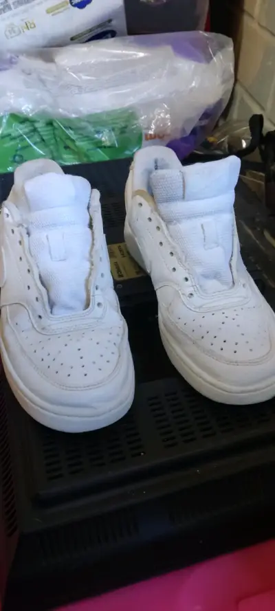 Zapatillas Nike Air Force 1 blancas talla 36.5 . - miniatura 3