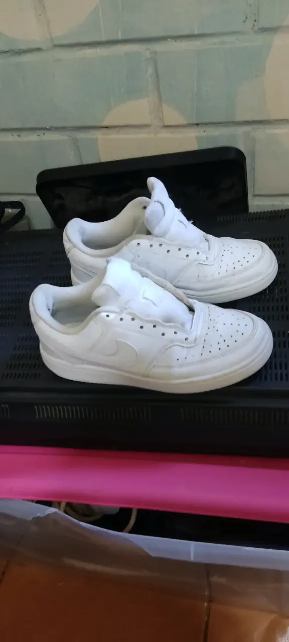 Zapatillas Nike Air Force 1 blancas talla 36.5 . - 4