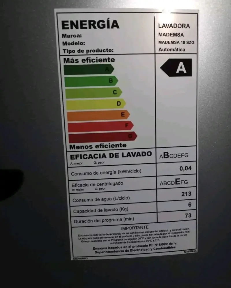Lavadora Mademsa 18kg - 2