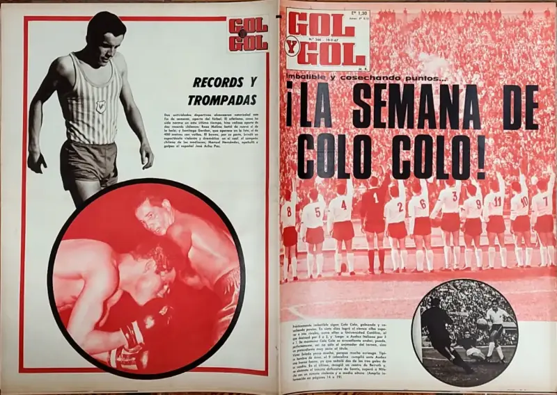 Revista Gol y Gol Edición 266 Colo Colo 1967 - 3