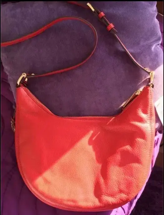 Cartera Michael Kors roja de cuero - 2