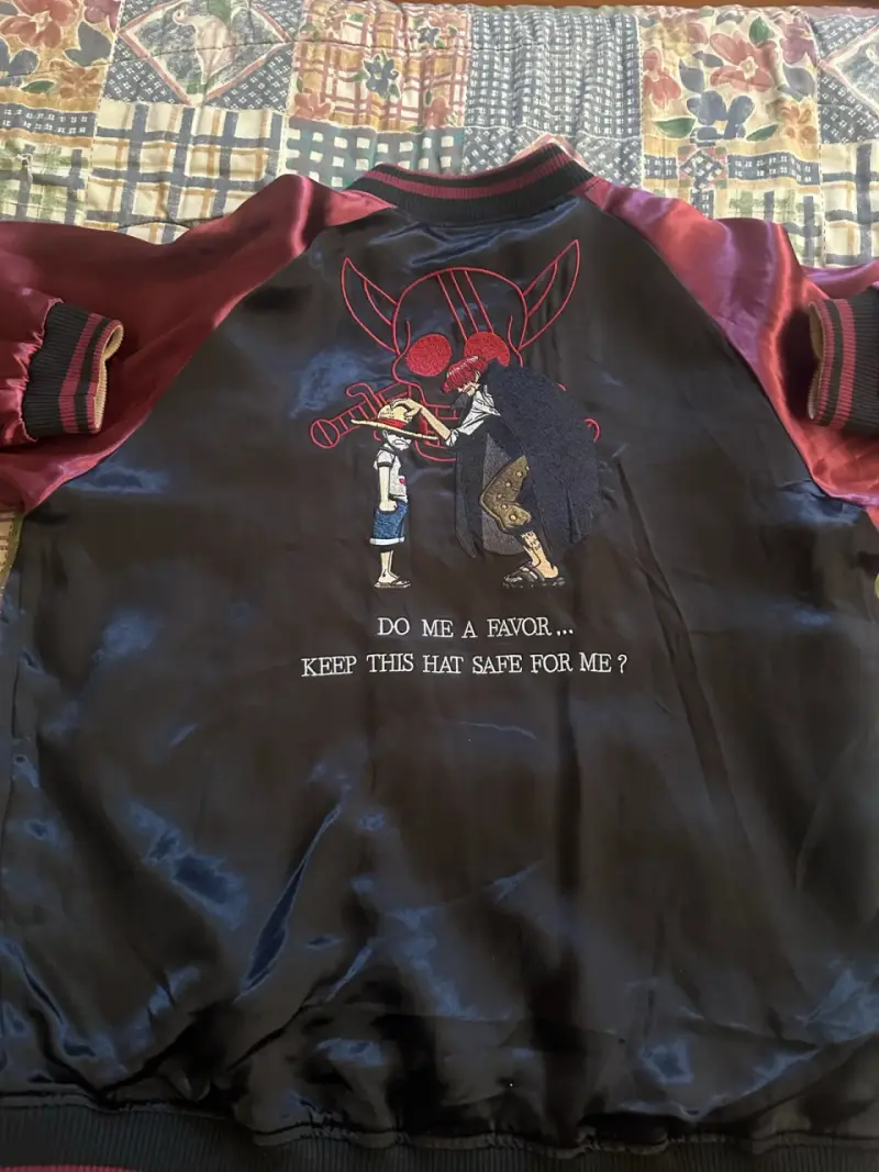 CHAQUETA SUKAJAN ONE PIECE - SHANKS "EL PELIRROJO - 5