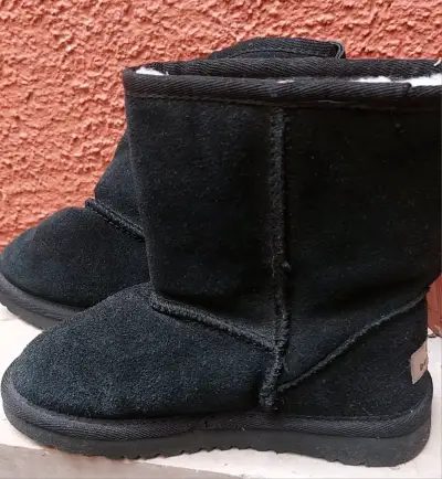 Botas negras de invierno para niños Bamers - miniatura 1
