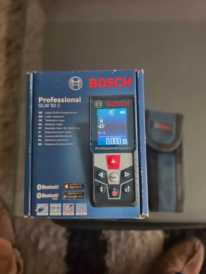 Medidor Láser Bosch GLM 50 C Profesional