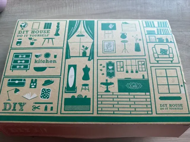 Kit de Casa en Miniatura DIY para Armar /usado - 1