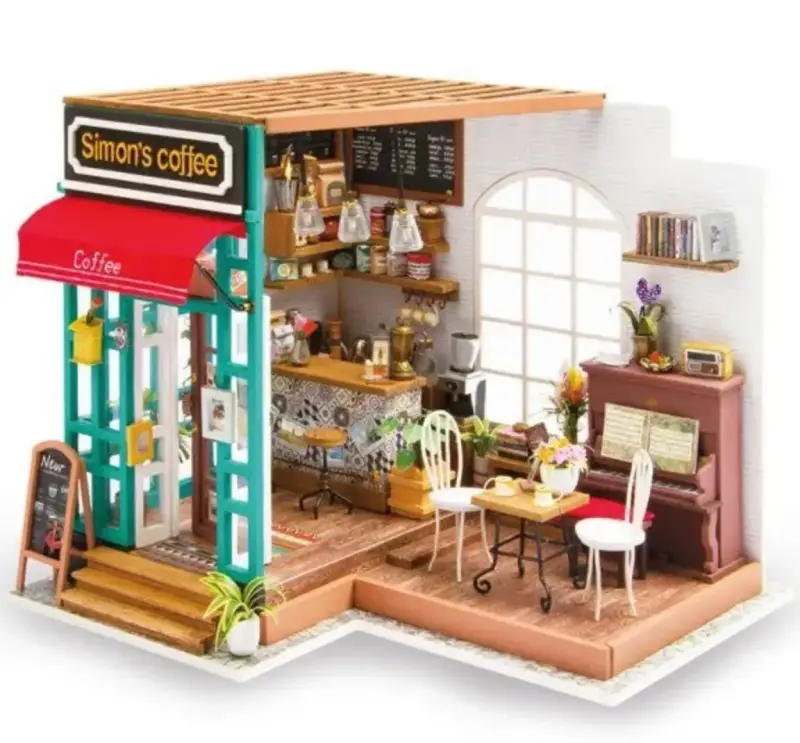 Kit de Casa en Miniatura DIY para Armar /usado - 2