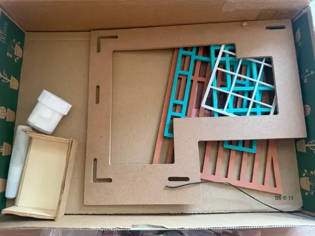 Kit de Casa en Miniatura DIY para Armar /usado - 4