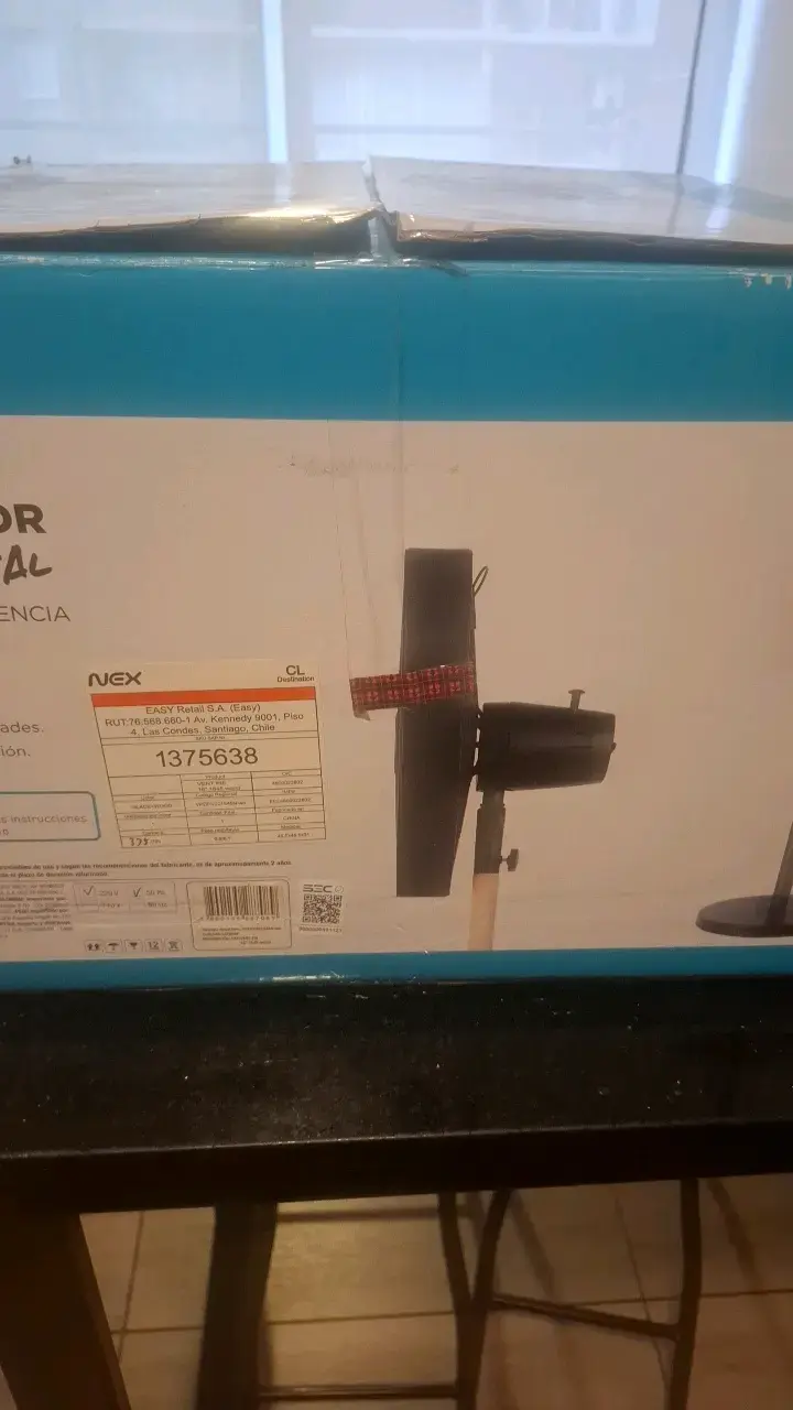 Ventilador de pie Nex 16 pulgadas ajustable - 4