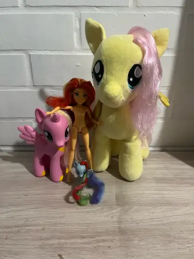Set de peluches y muñeca My Little Pony - miniatura 1