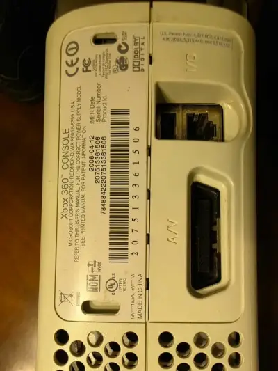 Consola Xbox 360 con Disco Duro para repuesto - miniatura 3