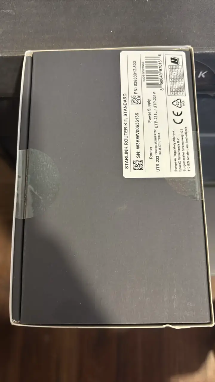 Router gen 3 Starlink nuevo sellado. - 2