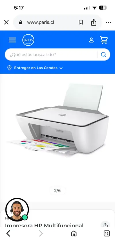 Impresora multifuncional HP DeskJet Ink Advantage 2775 - miniatura 2