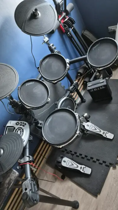 Batería Electrónica Fiddler con MIDI - miniatura 1