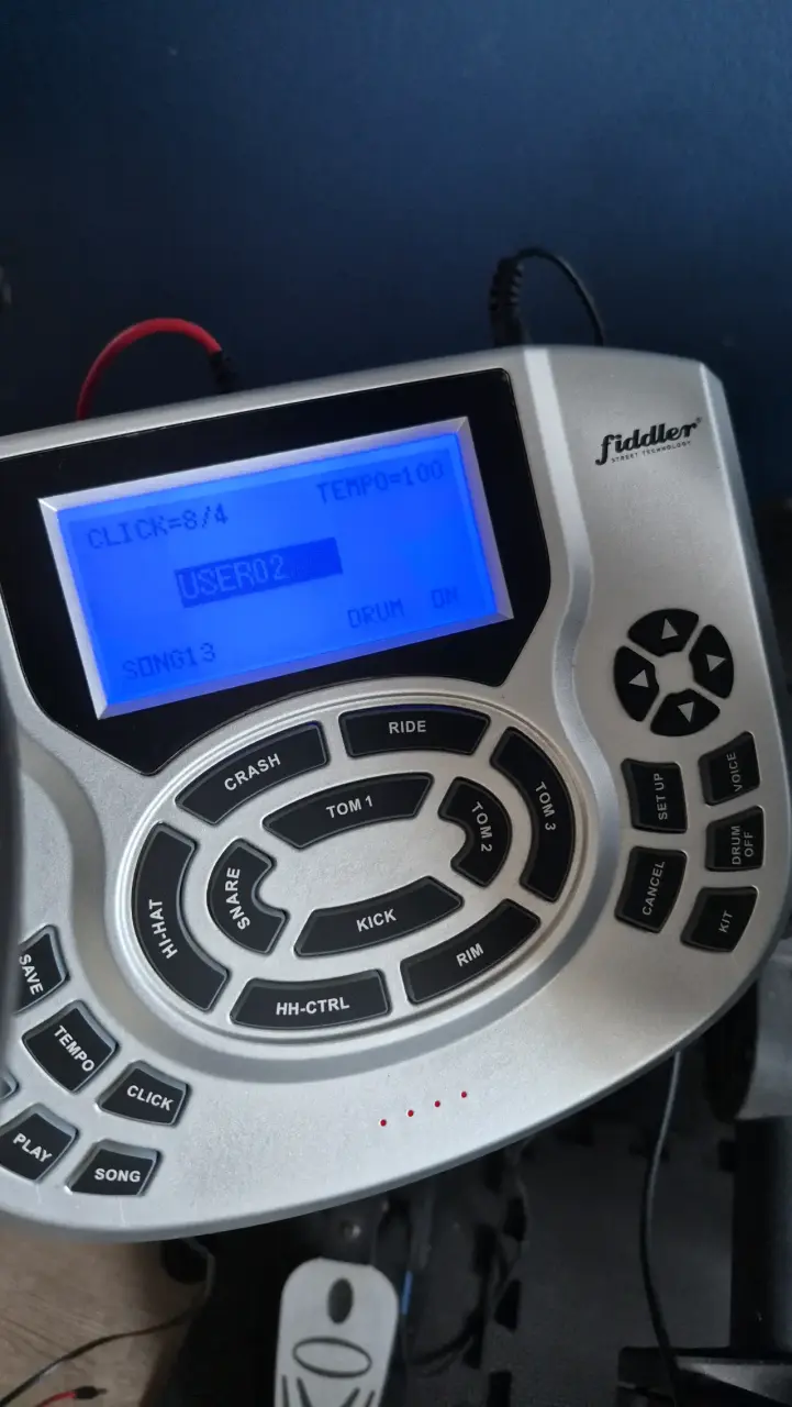 Batería Electrónica Fiddler con MIDI - 2