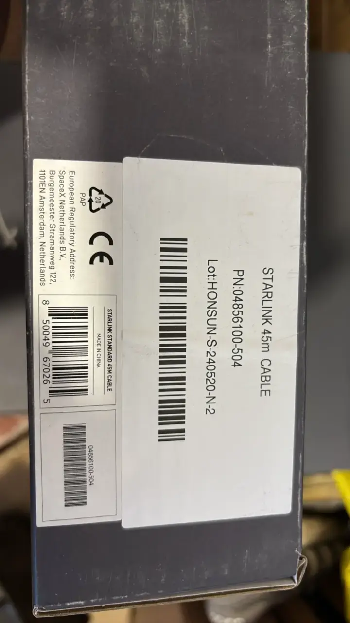 Cable ethernet Starlink Original  sellado - 2