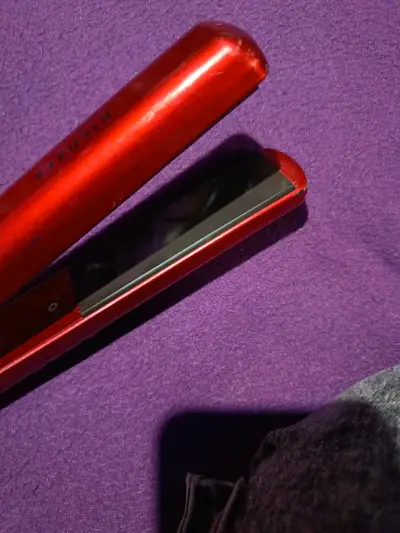 Plancha de Pelo Roja Profesional - miniatura 1