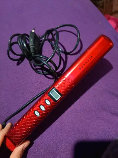 Plancha de Pelo Roja Profesional - miniatura 5