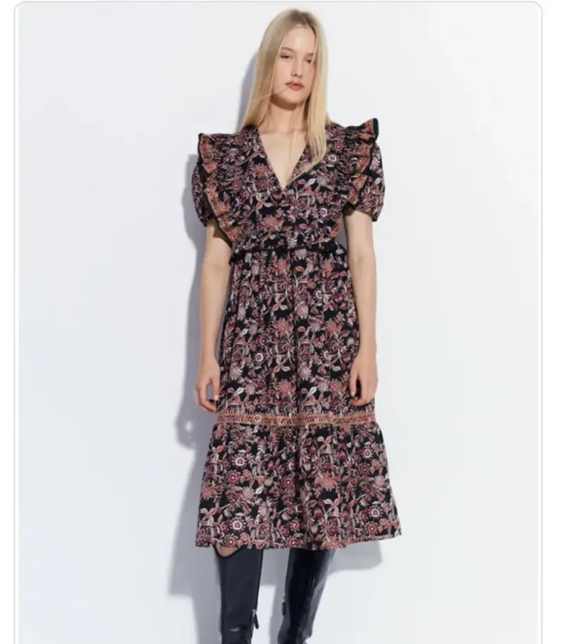 Vestido floral casual Sfera - Nuevo - 5