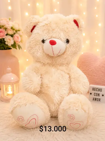 Peluche de cabra marrón suave y adorable - miniatura 5